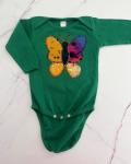 Monag Green Butterfly Baby Grow 6 12M