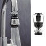 1pc Home Kitchen 360 Degree Rotating Water Saving Faucet Aerator Diffuser Faucet Nozzle Filter Adapter