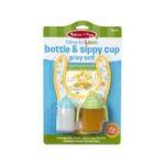 Melissa & Doug Mine To Love - Bottle & Sippy Cup Play Set
