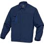 Work Jacket Deltaplus Polycotton Navy Size Small