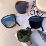 Stylish Folding Glasses With Cases Fashionable Square Frame Shades Portable And Foldable Eyewear For Outdoor Activities And Trav