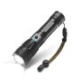 LED Flashlight 90000 Lumen Most Powerful Rechargeable Torch - Black