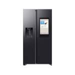 Samsung 594L Ai Family Hub Side By Side Fridge With Water Dispenser Dark Grey
