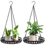 Plant Hanger Indoor Outdoor 2 Pack Hanging Planter For Indoor Outdoor Plants Hanging Plant Holder Shelf Plant Hanging Basket Dec