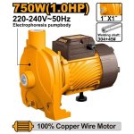 Ingco Centrifugal Water Pump 125 L/min 750W 1.0HP CPM75068