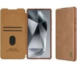 Qin Pro Leather Case For Samsung Galaxy S25 Ultra Shockproof Case