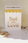 Sent With Love" Wooden Letter Box - Afrikaans
