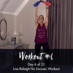 21 Day No Excuses Workout Programme Day 6