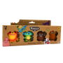 Fuggler Series 2 Collectible Figures 4 Pack Window Box