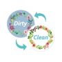 Dishwasher Clean/dirty Magnet Indicator