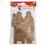 Christmas Gift Boxes Brown 8 Piece