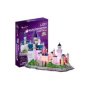 CubicFun Cubic Fun 3D Puzzle With LED Light - Neuschwanstein Castle Germany 128 Pieces