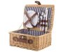 2-PERSON Rattan Picnic Basket Small
