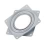 Steel - 150MM Zinc Plated Swivel / Square Lazy Susan Bearing T4-54860