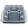 Delonghi Scultura Selections 4 Slice Toaster: Mineral Blue CTZS4003.AZ