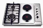 Goldair 60CM 2 Gas 2 Electric Hob GGEH-200