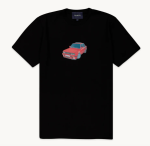 Gusheshe Mens T-Shirt In Black - Black XL