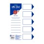 Marlin File Dividers / Indexes Polyprop: 5 Position - Pack Of 10