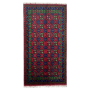Carpet Express & Decor/handmade Color Afghan Cranberry Red/blue- 182 X 94CM