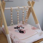 Changing Mat Cover Touch Of Gold Peoni Minnie Mouse