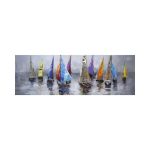 Oil Painting – Colourful Sails