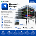 Autodesk Navisworks Manage 2027 - 1 Year Subscription