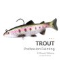 1PC 12CM/15CM Pvc Material Fishing Lures Artificial Fishing Baits T-tail Silicone Soft Lures Wobblers Swimbait Fishing Tackle