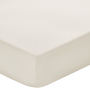 200 Thread Count 100% Cotton Percale Fitted Sheet Stone - King Xlxd 182X202X35CM