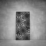 Laser Cut Screen - Design 087 - 1040 X 535 X 20 Stone Grey Indoor