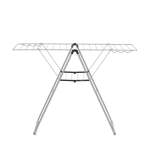 Brabantia Hangon Drying Rack 20 Metres Matt Black White Metallic Grey - Metallic Grey