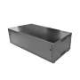 1x 200A Heavy-Duty Inverter Battery Cabinet With Adjustable Feet - Black