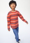 Long-sleeved T-Shirt - Red Multi