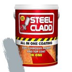 Steel Cladd All-in-one Water Based Grey 5L Livestainable