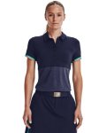 Women's Ua Zinger Point Short Sleeve Polo - Midnight Navy XL