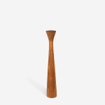 Geo Floor Candle Holder - Cognac - Medium