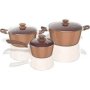 Bennett Read Copper & Rock 6-Piece Pot Set