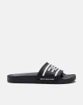 Up Graven Black white Slides - UK12 Black