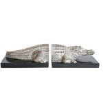Crocodile Bookends