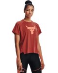 Women's Project Rock Bull Short Sleeve - Heritage Red Sm