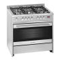Meireles Kitchen Gas Stove 5 Burner With Electric Multifunction Stove Oven 90CM Stainless Steel G90 Sp Xn