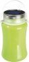 Ultratec Solar LED Silicone Waterproof Bottle Green