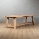 2.8M Griekwa Dining Table Oak