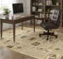 Vintage American Newspaper Office Vinyl Rug