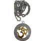 Harmonic Balance: Silver & Gold Om Necklace