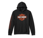 Men’s Bar & Shield Hoodie – Black Beauty