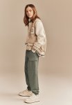 Cargo Trousers - Khaki Green