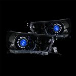 Toyota Hilux N80 Bushdoof Bi-led Turbine Headlights Pair For