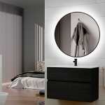 Sharon Round LED Bathroom Mirror