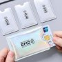 5PCS Rfid Aluminum Foil Anti-theft Swiping Bank Ic Card Sleeve Creative Anti-degaussing Certificate Card Sleeve Card Holder