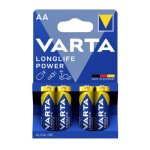 Varta DA100 – – Size Aa High Energy Consumption. 1.5V 2.6AH. 4 Pack